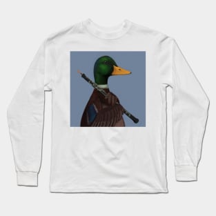 Duck with Oboe Long Sleeve T-Shirt